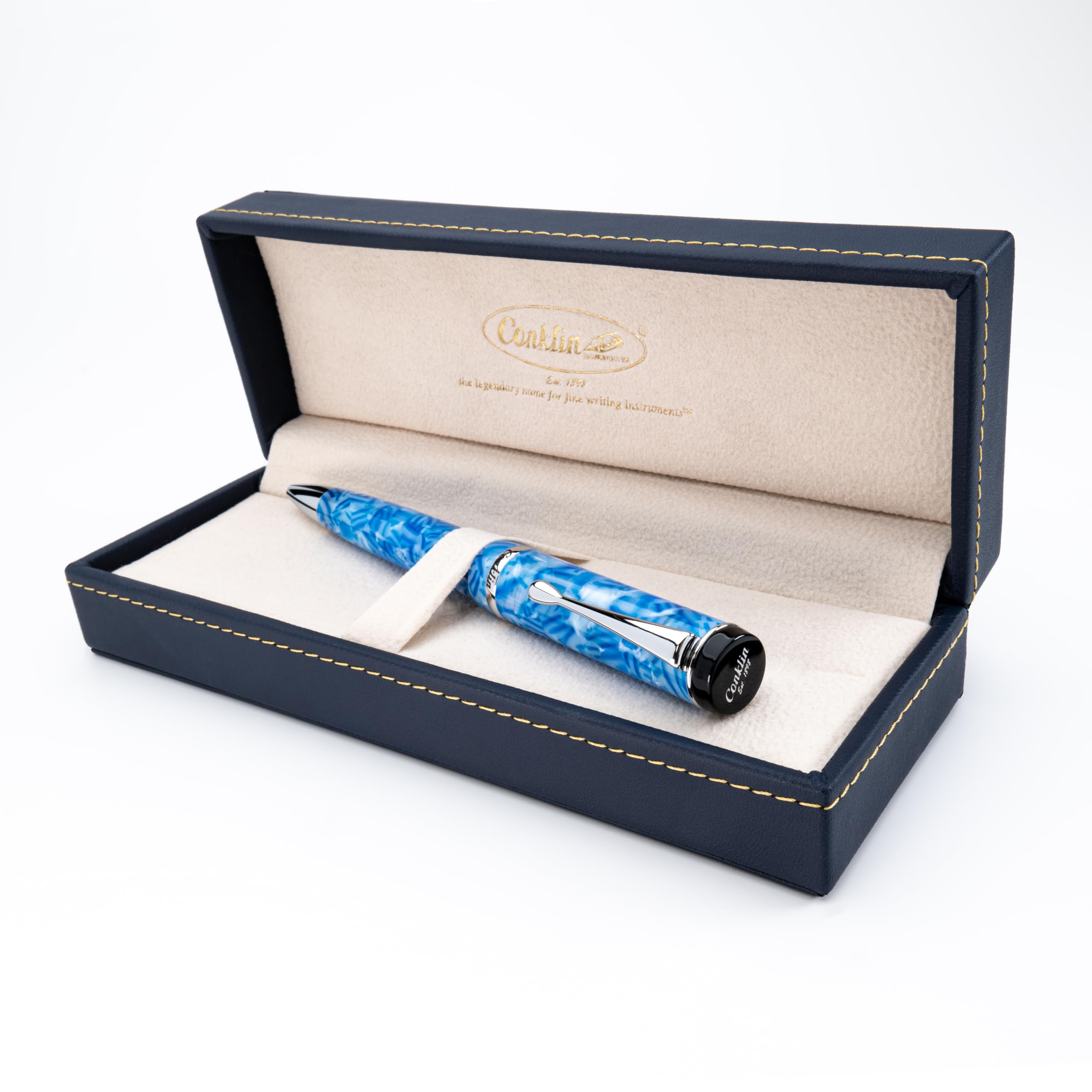 Amazon | コンクリン ボールペン デュラグラフ 1410108 アイスブルー